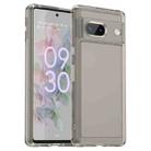 For Google Pixel 7 Candy Series TPU Phone Case(Transparent Grey) - 1