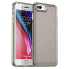 Candy Series TPU Phone Case For iPhone 8 Plus / 7 Plus (Transparent Grey) - 1