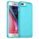 Candy Series TPU Phone Case For iPhone 8 Plus / 7 Plus (Transparent Blue) - 1