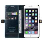 GQUTROBE RFID Blocking Oil Wax Leather Case For iPhone 7 Plus / 8 Plus(Blue) - 3