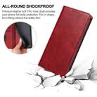 For Samsung Galaxy A10e Magnetic Closure Leather Phone Case(Red) - 6