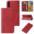 For Samsung Galaxy A90 5G Magnetic Closure Leather Phone Case(Red) - 1