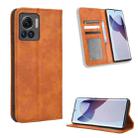 For Motorola Moto X30 Pro 5G / Edge 30 Ultra Magnetic Buckle Retro Texture Leather Phone Case(Brown) - 1