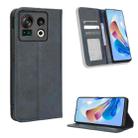 For ZTE Nubia Z40S Pro Magnetic Buckle Retro Texture Leather Phone Case(Blue) - 1