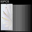 50 PCS 0.26mm 9H 2.5D Tempered Glass Film For Honor 70 SE - 1