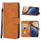 For Honor Magic3 Ultimate Leather Phone Case(Brown) - 1