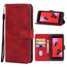 For Ulefone Power Armor 15 Leather Phone Case(Red) - 1