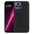 For T-Mobile REVVL 6 5G TPU Phone Case(Black) - 1