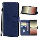 For Sony Xperia 5 IV Leather Phone Case(Blue) - 1