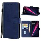 For T-Mobile REVVL 6 Pro 5G / T Phone Pro 5G Leather Phone Case(Blue) - 1