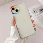 For iPhone 14 Rainbow Phone Case (Transparent) - 1