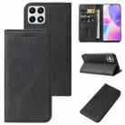 For Honor 30i Magnetic Closure Leather Phone Case(Black) - 1