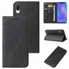 For Huawei Nova 3i Magnetic Closure Leather Phone Case(Black) - 1