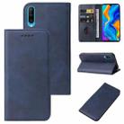 For Huawei Nova 4e Magnetic Closure Leather Phone Case(Blue) - 1