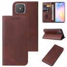 For Huawei Nova 8 SE Magnetic Closure Leather Phone Case(Brown) - 1