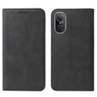 For Huawei Nova 9 SE Magnetic Closure Leather Phone Case(Black) - 2