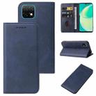 For Huawei Nova Y60 Magnetic Closure Leather Phone Case(Blue) - 1