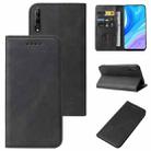 For Huawei P Smart Pro Magnetic Closure Leather Phone Case(Black) - 1