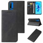 For Huawei P20 Lite 2019 Magnetic Closure Leather Phone Case(Black) - 1