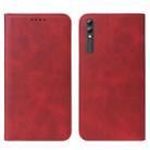 For Huawei Y Max Magnetic Closure Leather Phone Case(Red) - 2