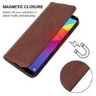 For Huawei Y7 2018 Magnetic Closure Leather Phone Case(Brown) - 5