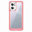 For Xiaomi Redmi 11 Prime Accurate Hole Colorful Series Acrylic + TPU Phone Case(Red) - 1