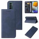For Samsung Galaxy M23 5G  / F23 Magnetic Closure Leather Phone Case(Blue) - 1