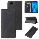 For OPPO A11k Magnetic Closure Leather Phone Case(Black) - 1