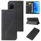 For OPPO A53s 5G Magnetic Closure Leather Phone Case(Black) - 1