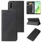 For OPPO A31 Magnetic Closure Leather Phone Case(Black) - 1