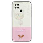For Xiaomi Redmi 10A Bronzing Butterfly Flower TPU Phone Case(Dandelions) - 1