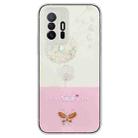 For Xiaomi Mi 11T / 11T Pro Bronzing Butterfly Flower TPU Phone Case(Dandelions) - 1