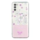 For Motorola Moto G42 Bronzing Butterfly Flower TPU Phone Case(Cherry Blossoms) - 1