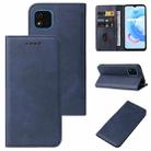 For Realme C11 2021 Magnetic Closure Leather Phone Case(Blue) - 1