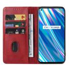 For Realme Q3i 5G Magnetic Closure Leather Phone Case(Red) - 3