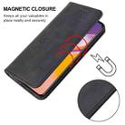 For OPPO Reno5 Lite Magnetic Closure Leather Phone Case(Black) - 5
