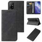 For OPPO Reno5 Z Magnetic Closure Leather Phone Case(Black) - 1