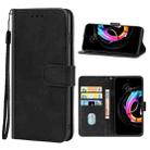 For Motorola Edge 30 Neo Leather Phone Case(Black) - 1