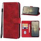 For Nokia C31 Leather Phone Case(Red) - 1