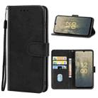 For Nokia C31 Leather Phone Case(Black) - 1