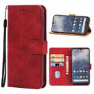 For Nokia G60 Leather Phone Case(Red) - 1