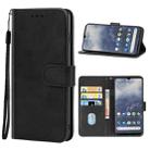 For Nokia G60 Leather Phone Case(Black) - 1