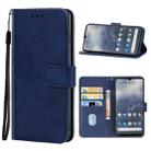 For Nokia G60 Leather Phone Case(Blue) - 1