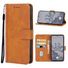 For Nokia X30 Leather Phone Case(Brown) - 1