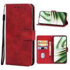 For OnePlus 10R 150W Leather Phone Case(Red) - 1