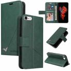 GQUTROBE Right Angle Leather Phone Case For iPhone 6 Plus / 6s Plus(Green) - 1