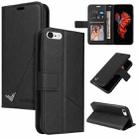 GQUTROBE Right Angle Leather Phone Case For iPhone 6 Plus / 6s Plus(Black) - 1