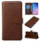 For Galaxy S20 Ultra Classic Calf Texture Magnetic Attraction Horizontal Flip Leather Case with Stand & Card Slots & Wallet Function(Brown) - 1