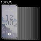 For Nokia X30 10 PCS 0.26mm 9H 2.5D Tempered Glass Film - 1