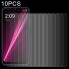 For T-Mobile REVVL 6 5G 10 PCS 0.26mm 9H 2.5D Tempered Glass Film - 1